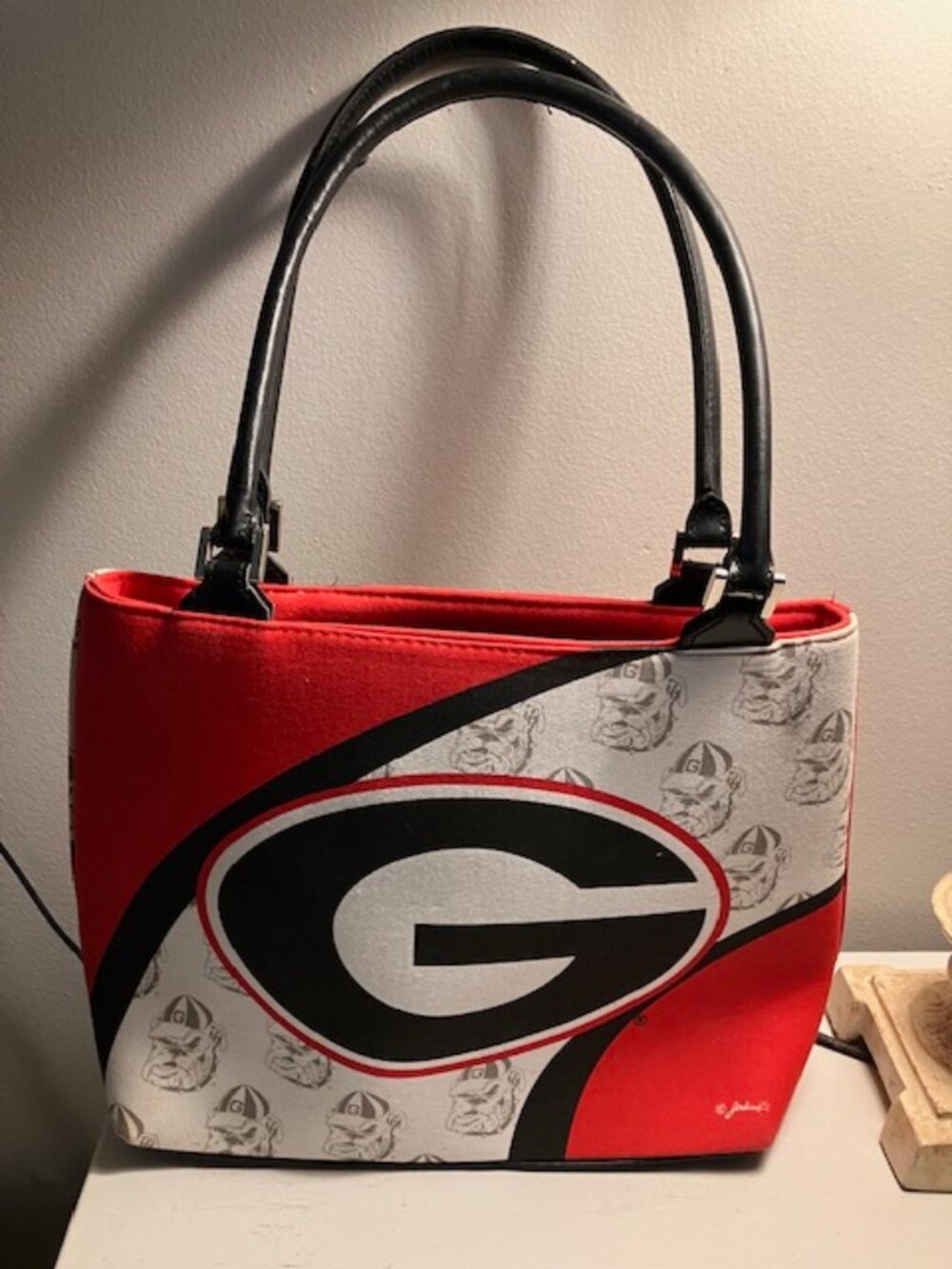 University of GEORGIA Handbag Purse UGA